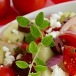 Греческий салат с сыром Фета - рецепт