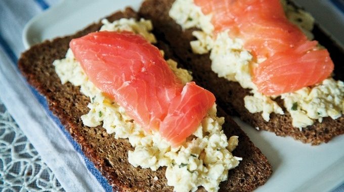 Скандинавские сэндвичи на завтрак рецепт