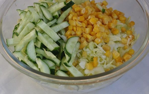 Салат Кукуруза рецепт приготовления