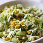 Салат с кукурузой и огурцом рецепт