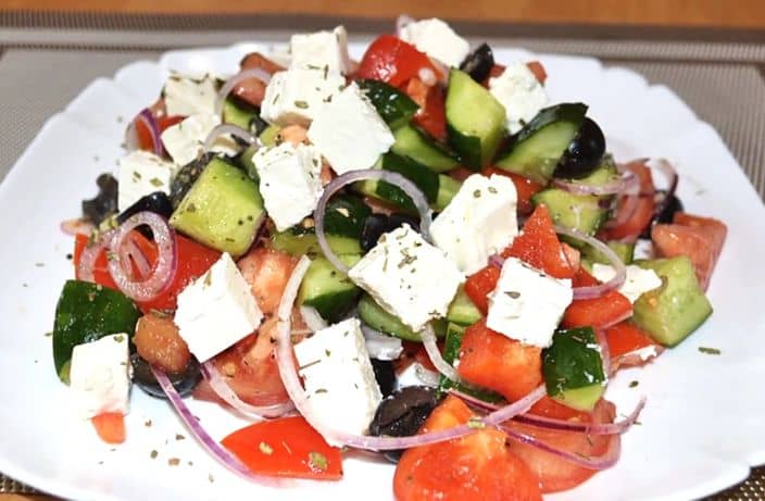 Салат греческий: классический рецепт от Шефмаркет