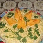 Салат «Нежность» рецепт приготовления