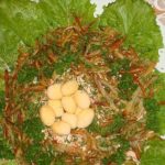 Салат «Гнездо фазана» рецепт приготовления