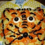 Салат «Тигр» рецепт приготовления